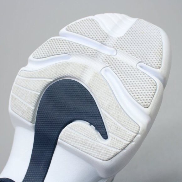 Nike Men's 9.5 Air Max Training Shoes Alpha Savage White Gym Sneakers AT3378-471 - Picture 10 of 12